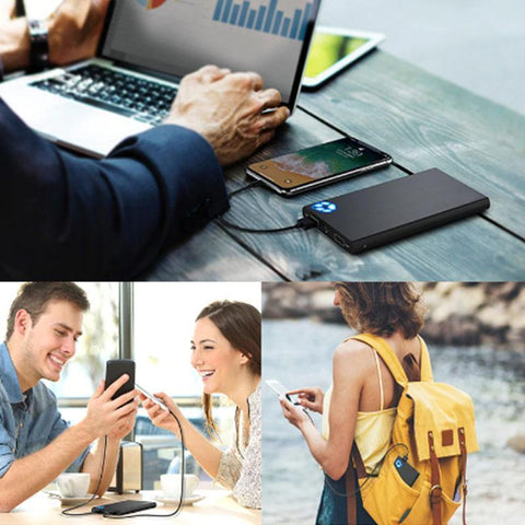 Image of BEST Rated 10000mAh Power Bank With 2 USB Ports For iPhone & Samsung Gives You BIG Power When You Need It + You Get FREE Shipping Too!