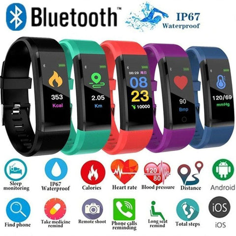 Image of Sports/Fitness Smart Watch With Camera Heart Rate Monitor,  Blood Pressure + Fitness Tracker Too!