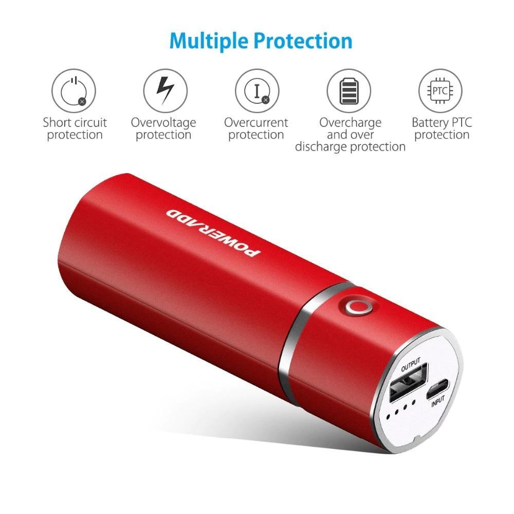 Small But Packed With Power Backup For ALL Your Mobile Devices! It's Easy To Carry & Store And Ready When You Need It!