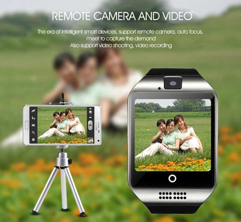 Image of Amazing Full Function Bluetooth Smart Watch With Call Answer, Fitness Apps, Camera + SD Card Port & More!