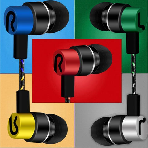 Image of FREE TODAY (Limit 2 Each)  Stereo Earbuds Deliver Great Sound Quality & Works With ALL Mobile Devices!  Just cover 🚚 shipping and get yours today! FIVE Great Colors To Choose From: