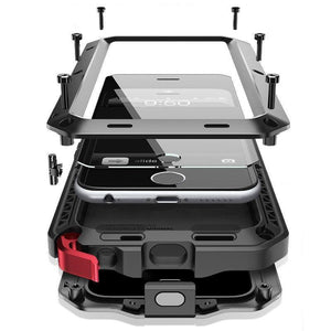 Rugged Metal Reinforced Protective Case Engineered For Your iPhone Gives You The Ultimate In High Impact Protection Without Adding Excess Bulk!  Get Yours Now & You Get FREE Shipping Too!