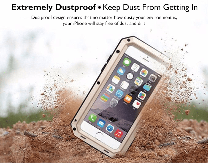 Rugged Metal Reinforced Protective Case Engineered For Your iPhone Gives You The Ultimate In High Impact Protection Without Adding Excess Bulk!  Get Yours Now & You Get FREE Shipping Too!