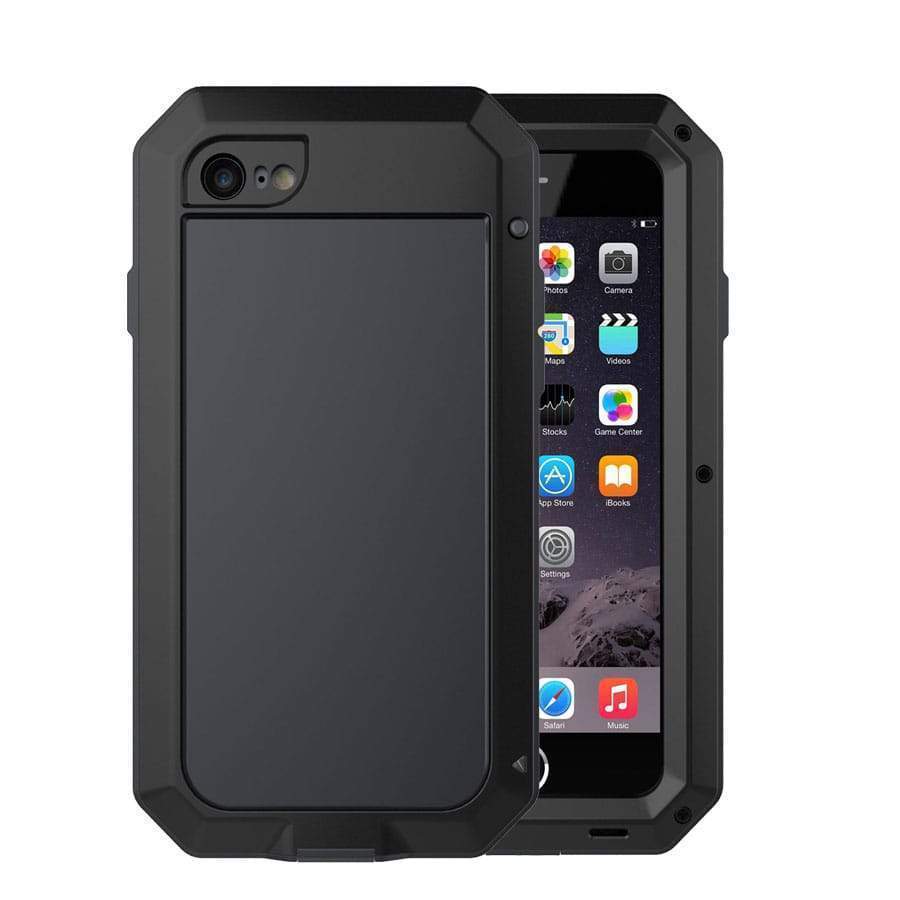 Rugged Metal Reinforced Protective Case Engineered For Your iPhone Gives You The Ultimate In High Impact Protection Without Adding Excess Bulk!  Get Yours Now & You Get FREE Shipping Too!