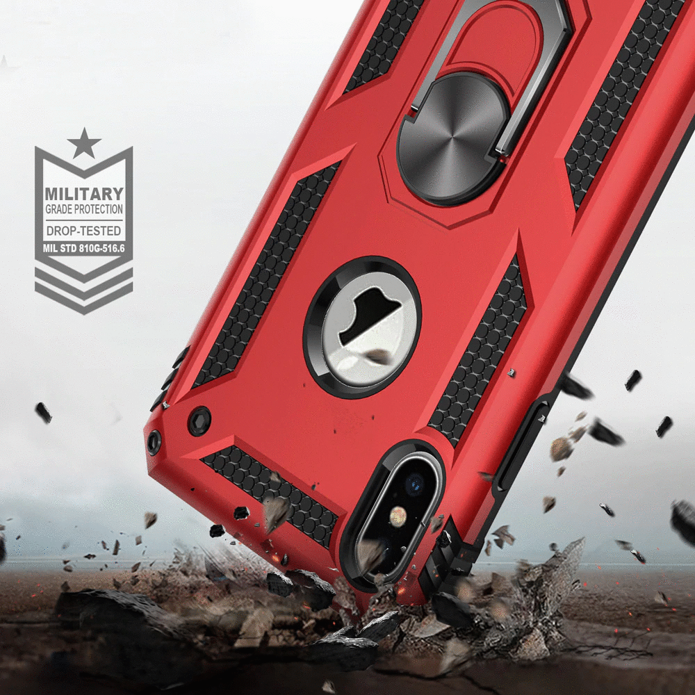 Our Most Popular Case For People Who Need Rugged Tough Protection! Made For X, XS, XR, XS MAX βοΈ You Save With A 61% Discount Today &  You Get FREE π Shipping Too!