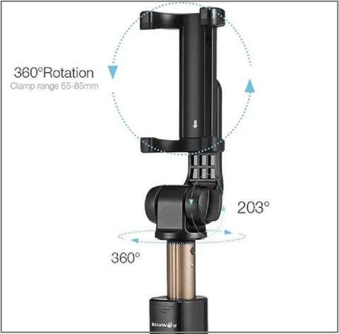 Image of Get Your Own Top Rated Wireless Bluetooth Pro Selfie Stick PLUS Mini Tripod & You Get FREE Shipping Too!  ๐