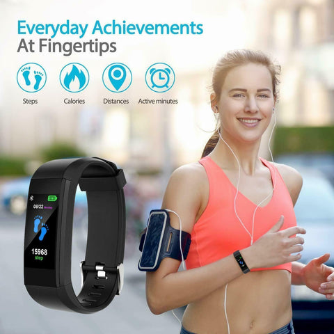 Image of Sports/Fitness Smart Watch With Camera Heart Rate Monitor,  Blood Pressure + Fitness Tracker Too!