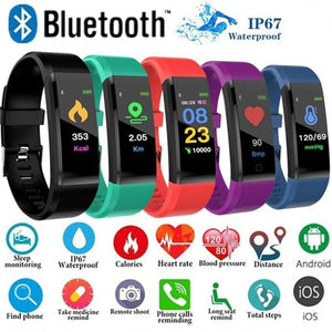 Sports/Fitness Smart Watch With Camera Heart Rate Monitor,  Blood Pressure + Fitness Tracker Too!