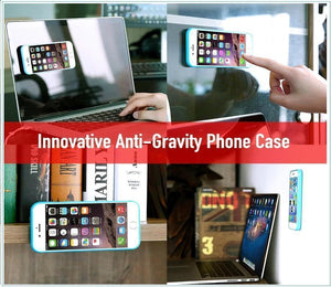 Amazing Anti Gravity Case Lets You Stick Your Phone Anywhere Without Adhesive!  Defy gravity now!