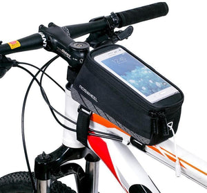 BEST EVER CELL PHONE BIKE MOUNT WITH LARGE CAPACITY STORAGE TOO