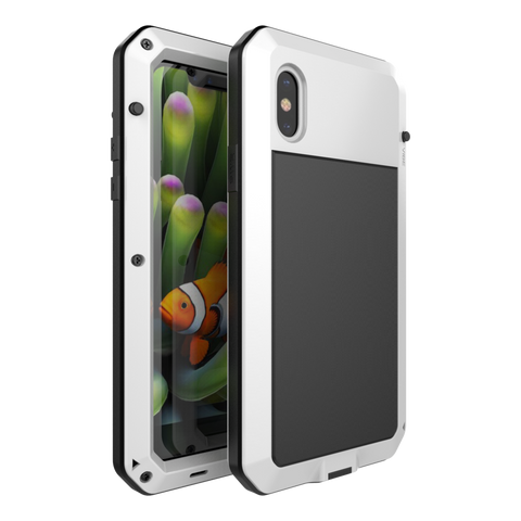 Image of Rugged Metal Reinforced Protective Case Engineered For Your iPhone Gives You The Ultimate In High Impact Protection Without Adding Excess Bulk!  Get Yours Now & You Get FREE Shipping Too!