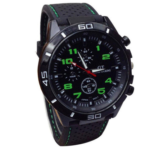 Image of Our Most Popular Tactical/Sports Quartz Watch.  Select From FIVE Colors & Get Yours Now!