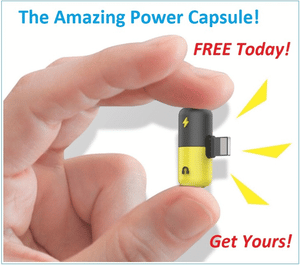 Special FREE Offer:  The Amazing Power Capsule For iPhone X and iPhone 8!