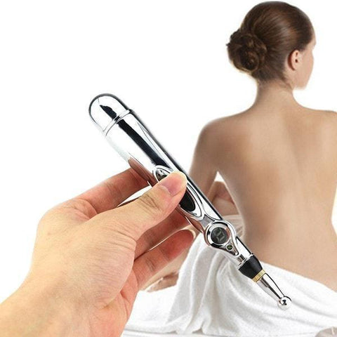 Image of Electric Acupuncture Pen Relieves Stress, Tension and Eases Your Body Of Pain Quickly With No Side Effects [see Video]