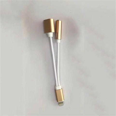 Image of BEST Rated 2-in-1 Splitter For iPhone So You Can Listen To Music & Charge At The Same Time From Anywhere!