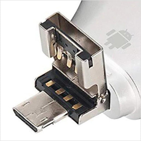 Image of The Ultimate 4-in-1 USB Data Hub + Micro SD Card Reader For iPhone & Samsung