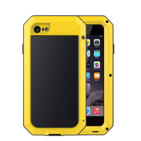 Image of Rugged Metal Reinforced Protective Case Engineered For Your iPhone Gives You The Ultimate In High Impact Protection Without Adding Excess Bulk!  Get Yours Now & You Get FREE Shipping Too!