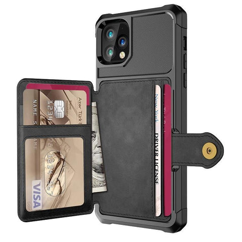 Image of NEW: The iPHONE Premium Ultra Armor & Wallet Phone Case All-in-One!  Conveniently Carry Your Cards, ID & Cash Without A Bulky Purse Or Wallet + You Get FREE SHIPPING Too!