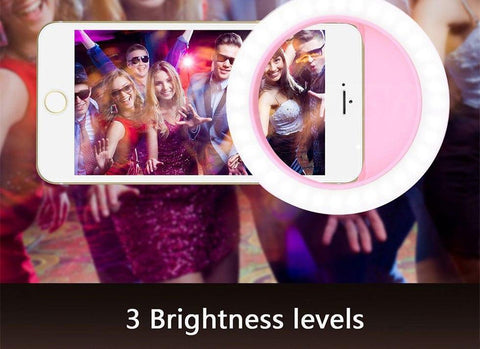 Image of NEW ARRIVAL!!! Powerful and Portable Selfie Light Ring-Use With Your iPhone or Android Smartphone