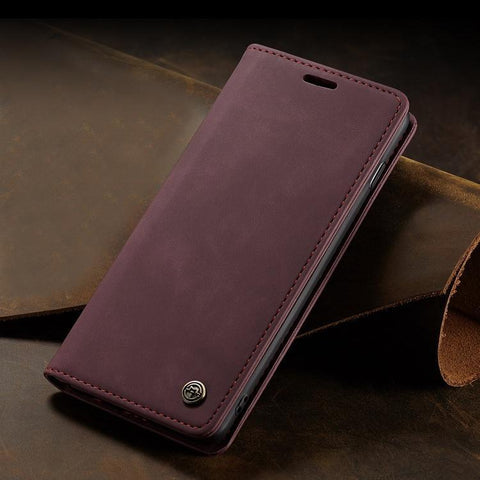 Image of Premium Leather Wallet Case for Samsung Galaxy Samsung S7, S8, S9, S10 [Plus, Edge & Note] Engineered To Protect Your Phone + Give High Quality Style + Function All-in-One!  Get Yours Now + Get FREE 🚚 Shipping Too!