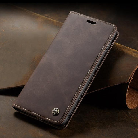 Image of Premium Leather Wallet Case for Samsung Galaxy Samsung S7, S8, S9, S10 [Plus, Edge & Note] Engineered To Protect Your Phone + Give High Quality Style + Function All-in-One!  Get Yours Now + Get FREE 🚚 Shipping Too!