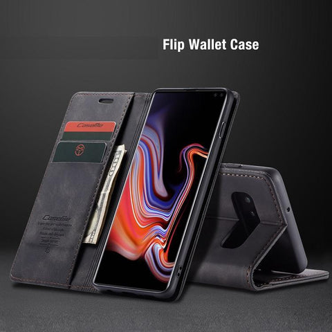 Image of Premium Leather Wallet Case for Samsung Galaxy Samsung S7, S8, S9, S10 [Plus, Edge & Note] Engineered To Protect Your Phone + Give High Quality Style + Function All-in-One!  Get Yours Now + Get FREE 🚚 Shipping Too!