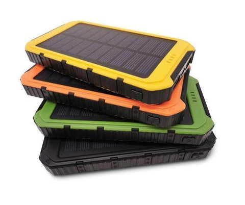 Image of Get Your Own DUAL Solar Powerbank For Charging All Of Your Devices Fast + You Get FREE SHIPPING When You Add This To Your Order Right Now! Select the color you want below: