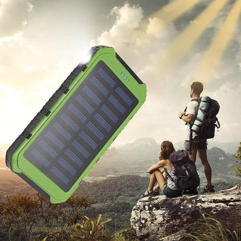 Image of Get Your Own DUAL Solar Powerbank For Charging All Of Your Devices Fast + You Get FREE SHIPPING When You Add This To Your Order Right Now! Select the color you want below: