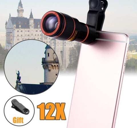 Image of HD Mobile ZOOM 360 Instantly Turns Any Smartphone Into A Telephoto Camera For Amazing Pics AND Video