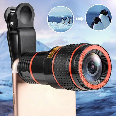Image of HD Mobile ZOOM 360 Instantly Turns Any Smartphone Into A Telephoto Camera For Amazing Pics AND Video