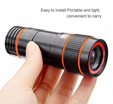 Image of HD Mobile ZOOM 360 Instantly Turns Any Smartphone Into A Telephoto Camera For Amazing Pics AND Video